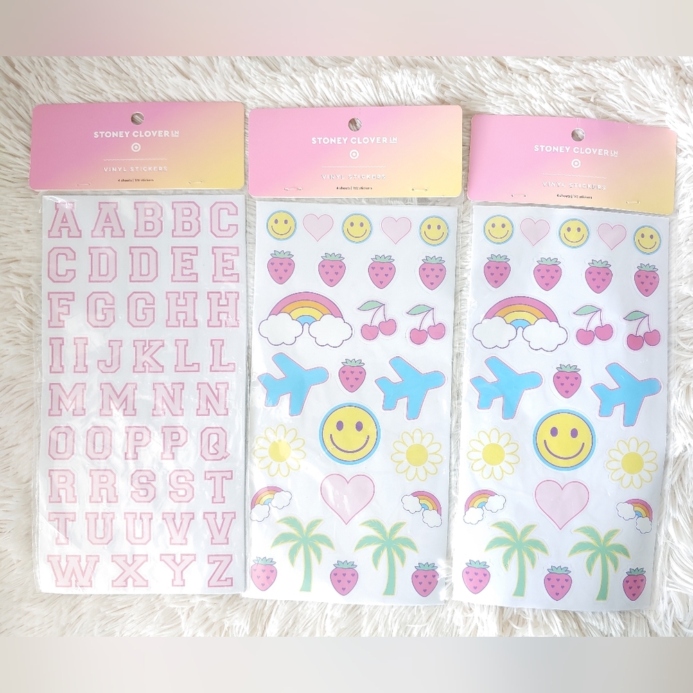 Stoney Clover Lane x Target Vinyl Sticker Bundle - 3 Packs